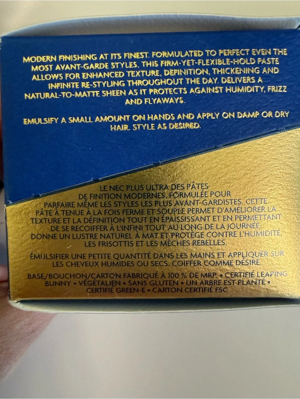 R+Co BLEU Proper Molding Paste - 1.7 ounces
